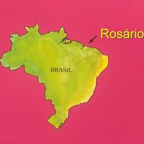 Brasilienkarte.